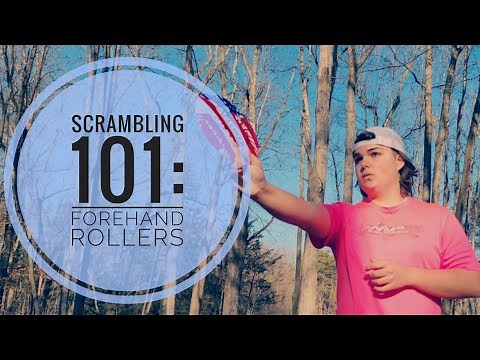 How To Throw Forehand Rollers In Disc Golf! - Alex Ferguson Disc Golf