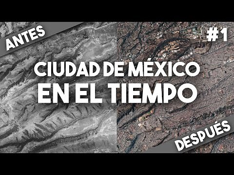 La Ciudad de México a través del tiempo. Imágenes satelitales de 1941 - 2021. #1