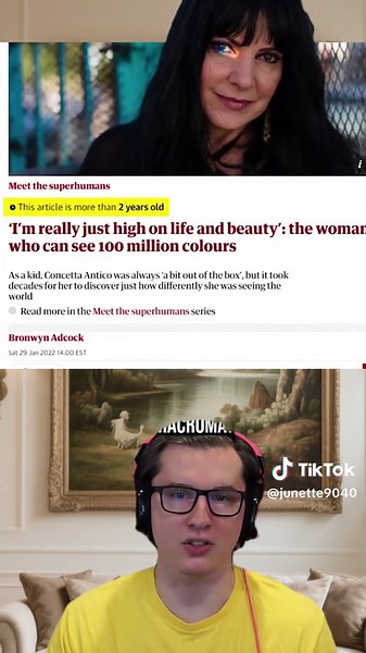 Discovering Tetrachromacy: A Woman's 99 Million Colors