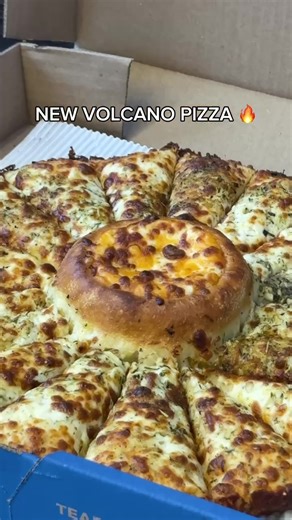 Hot, cheesy, Volcano Pizza. Must we say more? 🌋🍕 Available now at our Red Deer stores. #Pizza73 #Foodie #VolcanoPizza | Pizza 73