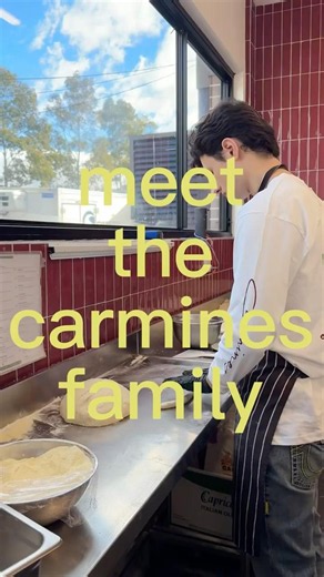 Meet the Carmine’s family 🧑‍🧑‍🧒‍🧒 Ep 2: Carmelo #glenorie #food #italianrestaurant