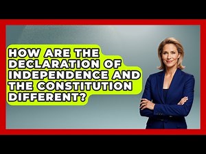 How Are The Declaration Of Independence And The Constitution Different? - Military History HQ