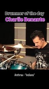 Solid ass beat 🔥 📸 @charbenante - @anthrax Video by @drumeoofficial . . #charliebenante #anthrax #drummer #percussion #drums #heavymetal #rocknroll #thrashmetal #panteta | Sticks For Stones