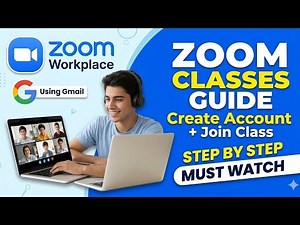 How to Create Zoom Account & Join Online Classes | Step-by-Step Tutorial
