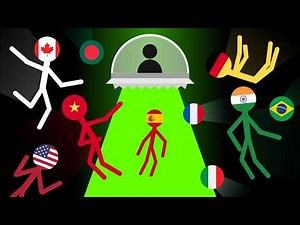 Country Stickman Race - Who Will Win?
