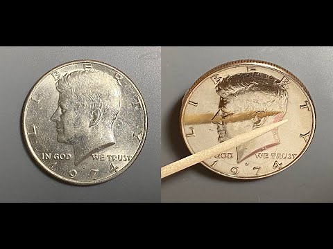 American Kennedy Half Dollar Restoration / Coin Restoration / Coin Polishing / Coin Cleaning