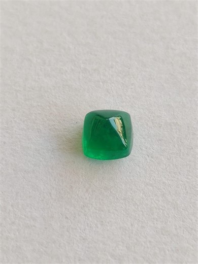 Natural Emerald Cabochon Sugarloaf Gemstone 4.5X4.4X3.5MM 0.55 Carats - Etsy
