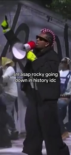 this episode has been fire so far idc what anyone says @A$AP ROCKY @saturdaynightlive #saturdaynightlive #snl #asaprocky #live