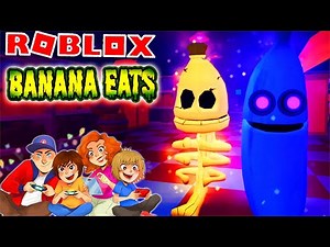 Dani and Julian!! We are the DOUBLE BANANA!! in ROBLOX BANANA EATS