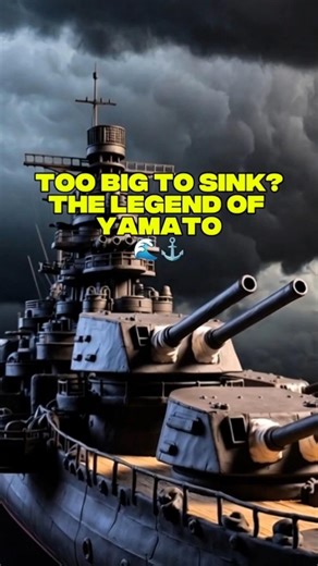 Too Big to Sink? The Legend of Yamato 🇯🇵