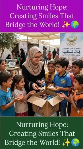 Nurturing Hope: Creating Smiles That Bridge the World! ✨🌍