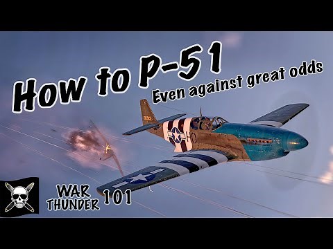 How to P-51C Mustang: Master the Art of Dogfighting in Air RB, War Thunder Tutorial, Tips and Tricks