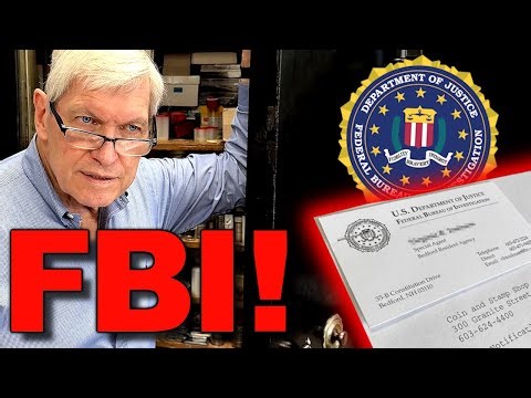 BULLION DEALER SERVED NOTICE FROM FBI! What does this unannounced visit mean??