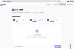 Ramp - Smart Onboarding Product Manager Platform