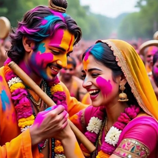 Radha Krishna Love Story 🌸 | 3D Animated Kids Video | Mythology for Children |