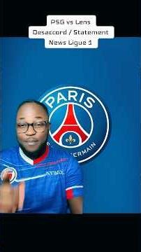 PSG ak Lens ap batay, Ligue 1 an dwe deside.#rclens #psg #statement #report #match #news