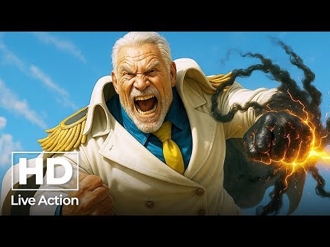 원피스 명장면_원피스 거프 갤럭시 임팩트 실사화 ONE PIECE | Live Action Garp's GALAXY IMPACT –ガープ ワンピース / onepiecenetflix