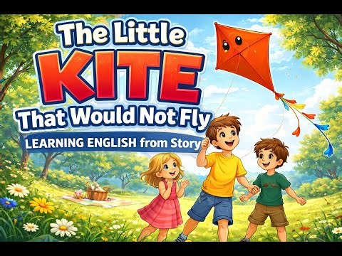 The Little Kite That Would Not Fly - Learn English through story