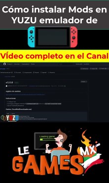 Cómo instalar mods en YUZU - emulador de Nintendo Switch