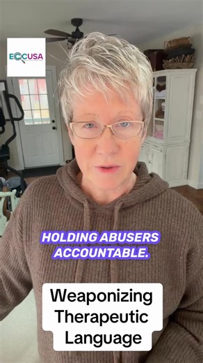 ECCUSA Kate Amber MSc on Instagram: "If you are a professional in the system, Please STOP calling abuse victims ‘hysterical’ or saying that they are ‘in denial’ if they haven’t escaped the quicksand of coercive control yet. We need to talk about how therapeutic language is being weaponized to blame VICTIMS instead of holding ABUSERS accountable. When we call survivors ‘paranoid,’ ‘needy,’ or say ‘it takes two to tango’—we’re literally shifting blame OFF the perpetrator and onto the person being 