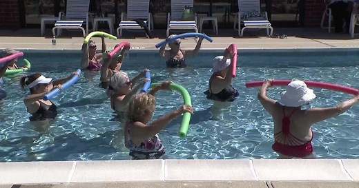 Water aerobics a big hit among seniors on Long Island