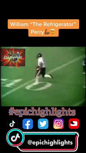 William Refrigerator Perry Highlights!🔥💯#epichighlights #williamperry #nflhighlights #nflfootball #chicagobears #chicago #westcoast #eastcoast #midwest #upnorth #downsouth #espn #ESPNSPORTS #easports #SkipBayless #firsttake #stephenasmith #ShannonSharpe #trendingreels #xyzbca #superbowl #viralreels #refrigerator