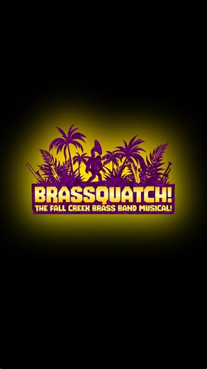 Fall Creek Brass Band on Instagram: "We’re writing a musical!! 🎺👹🎉 The Fall Creek Brass Band is creating an original musical! Step into the hidden world of the Brassquatch, a legendary forest-dwelling community with a sound as big as their footprints. When our young hero fails his coming-of-age ritual, he’s thrust into an unexpected journey to discover who he is, where he belongs, and what it truly means to find your voice. Blending New Orleans-style brass, gospel, pop, and musical theatre, B