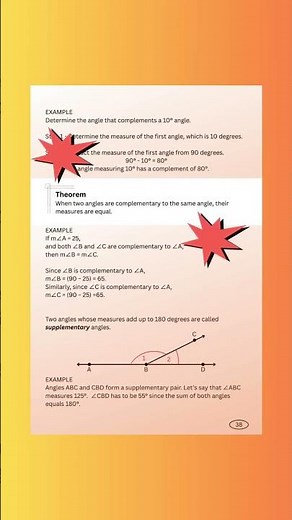 📘 Geometry Angles Explained: Theorems & Postulates (Chapter 2) 📐