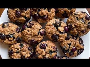 {THE BEST} Vegan Blueberry Muffins Recipe!