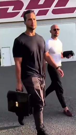 what it sounds like when Andrew Tate walks