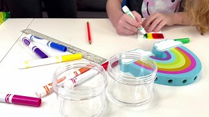 3.4K views · 64 reactions | Grow a rainbow with your kids! This simple experiment is so easy and fun! This experiment is quick to setup and just takes a few minutes to finish! https://funlearningforkids.com/grow-a-rainbow-science-experiment/ | Fun Learning Activities for Kids | Facebook