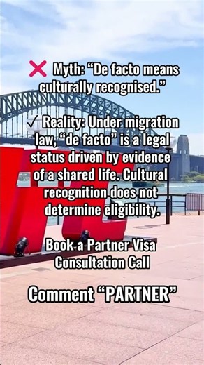 De facto in Australia: cultural recognition is not enough