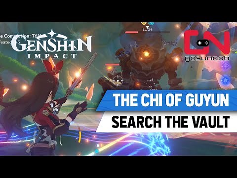 Genshin Impact Chi of Guyun Search The Vault Quest Step #3