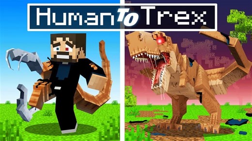 SSundee S01:E14 - Transforming Into Dinosaurs in Minecraft