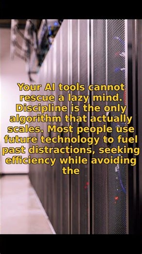 ⚙️ The Discipline Algorithm
