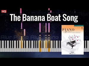 The Banana Boat Song | Piano Adventures 2B Performance Book