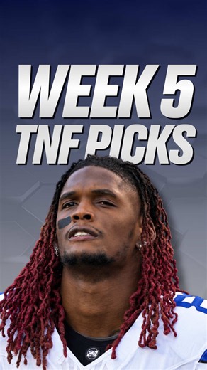 NFL Week 5 TNF Buccaneers vs Cowboys Picks 💰🏈 #fyp #nfl #fantasyfootballfellas #fantasyfootball