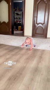 POV it’s 2am and your baby starts crawling to you like this, wyd? 😂😳 #baby #viral #funny https://apps.apple.com/us/app/triller-social-videos-clips/id994905763 | Triller
