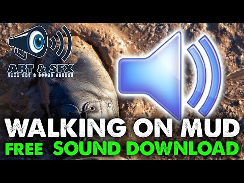 Walking on mud sound effect / footsteps muddy SOUND EFFECT [FREE Audio HQ WAV]