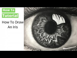 How To Draw A Realistic Iris | Step by Step