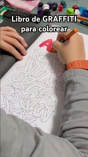 Abecedario de GRAFFITI 3D en el libro GRAFFITI ALPHABET