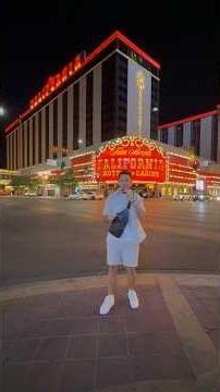 This is the California Hotel & Casino in Las Vegas (1 Block From The Fremont Street Experience)