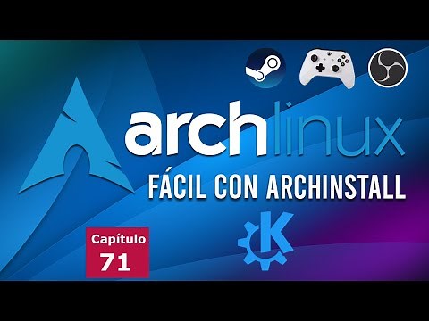 Arch Linux instalación Fácil con Archinstall en pocos minutos. Tiendas, Personalización, Gaming
