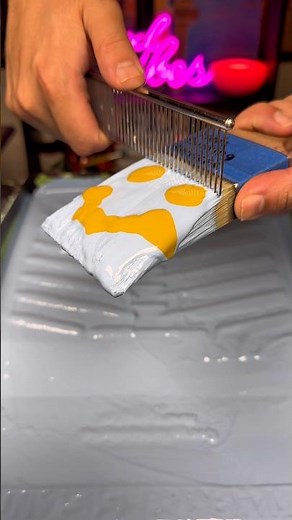 Paintbrush Cleaning Satisfying ASMR 🖌️ #asmr #asmrvideos #asmrsounds #satisfying #paintbrushasmr