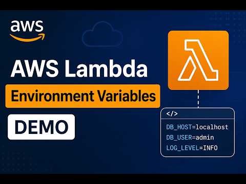 25. AWS Lambda Environment Variables demo