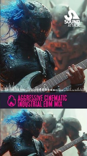 Dark Metal Electro Instrumentals | Aggressive Cinematic Industrial EDM Mix (No Vocals)