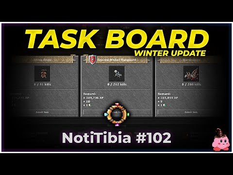 ¡NUEVO SISTEMA DE TASKS! (Parte 1) 😲 ¿El Peor Anillo? 🤔 Winter Update 2025 | Noti Tibia #102