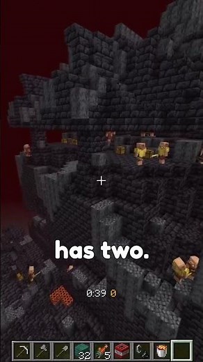 How to Identify Every Bastion Type! #minecraft #shorts