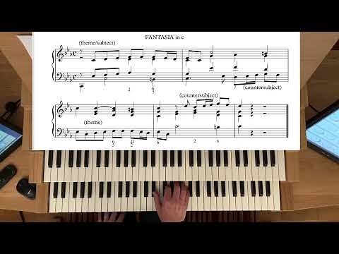 Fascination Organ Improvisation - How to improvise a polyphonic piece - Fantasia duobus subiectis