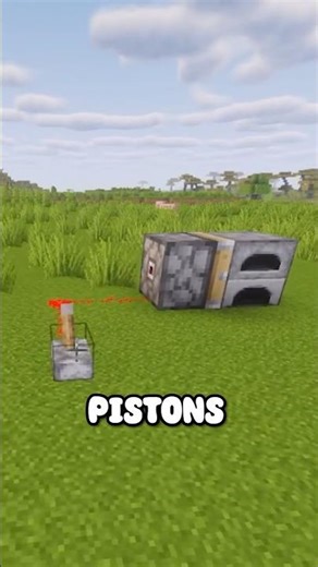 Why Pistons Can’t Pull Certain Blocks #minecraft #shorts
